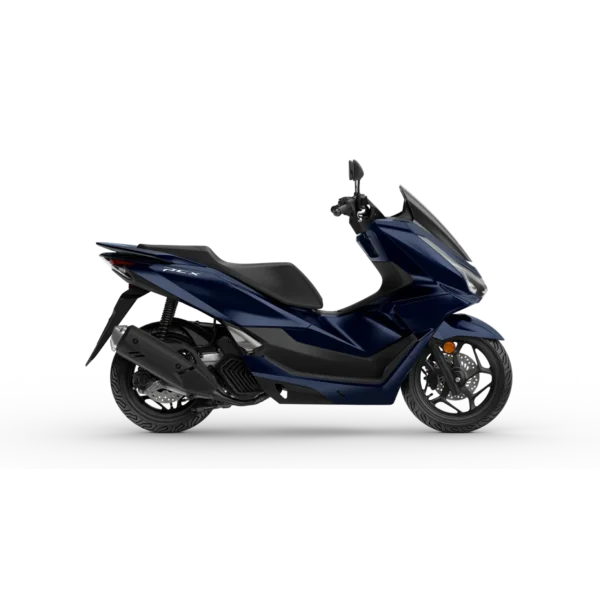 honda pcx125 pearl darl ash blue two