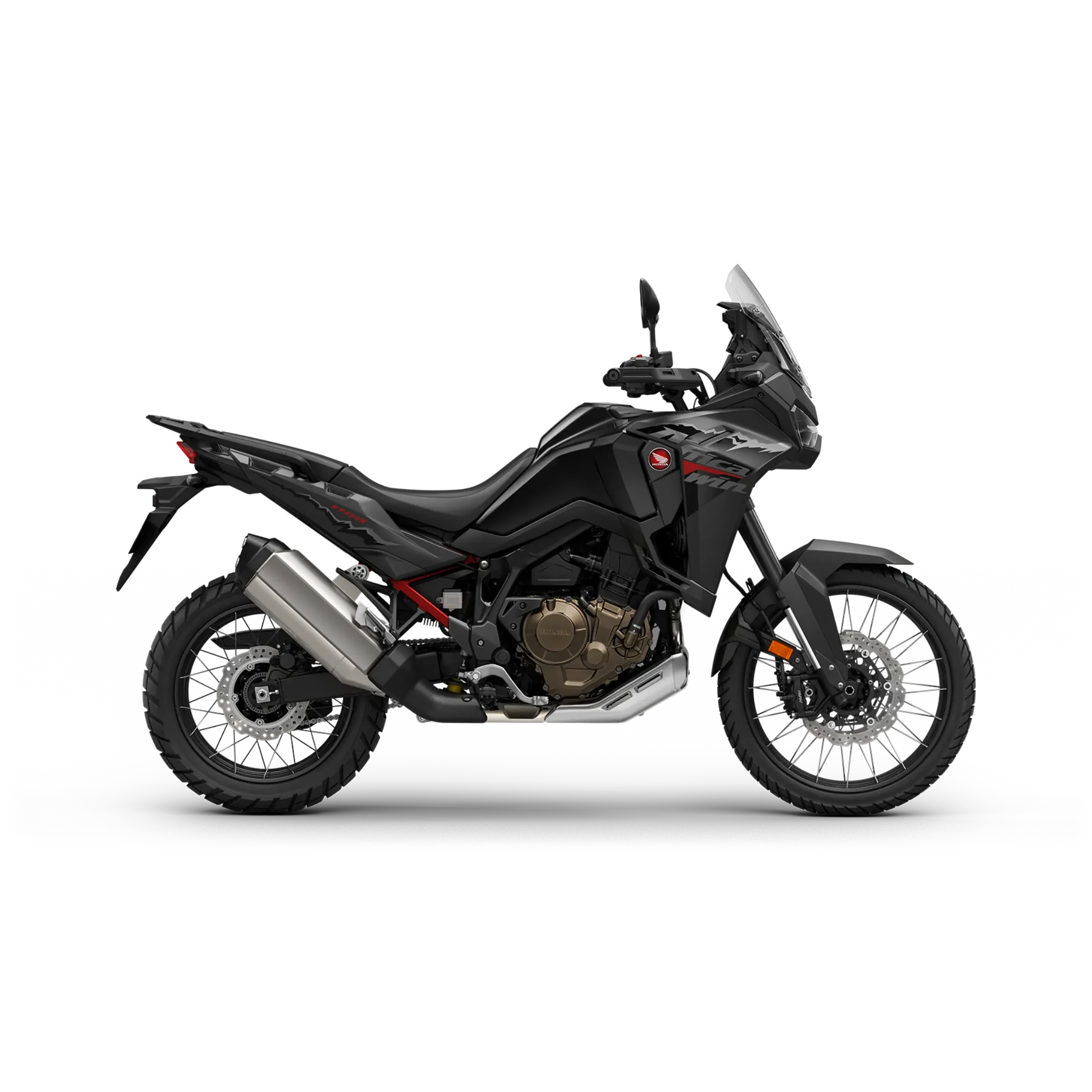 honda crf1100 africa twin es 2025 matte ballistic black